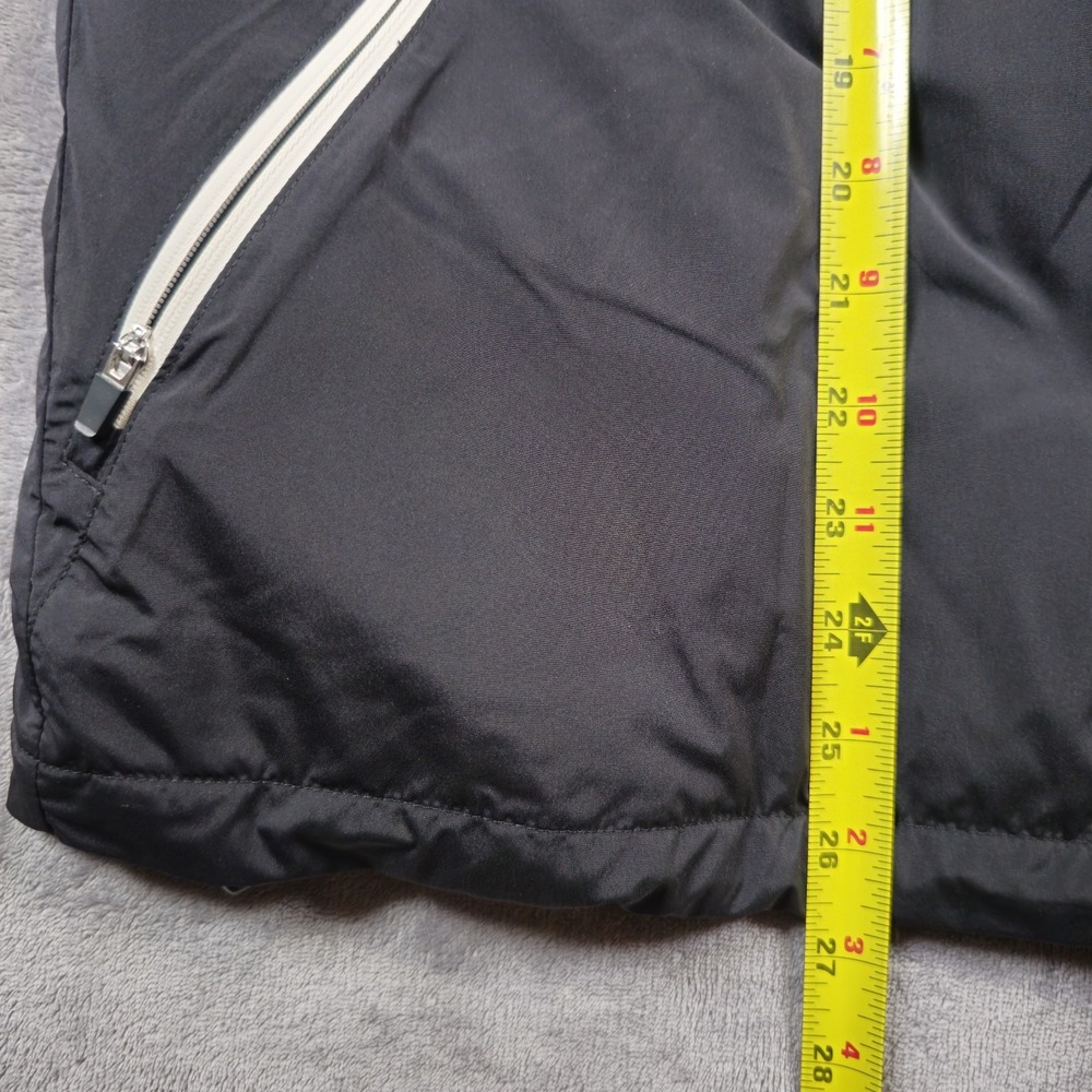 Alwrld Black Biodegradable Vest Full Zip Hooded Sleeveless Puffer Jacket Mens M - Picture 8 of 16